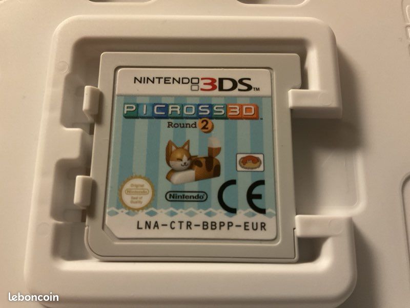 Picross 3D round 2 Nintendo 3ds (image 4)