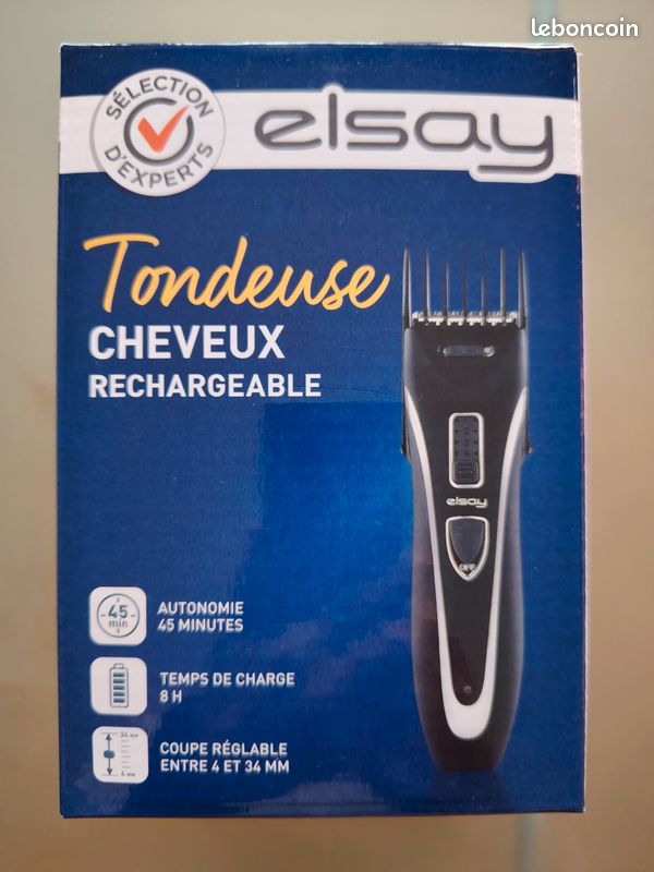 Tondeuse cheveux rechargeable (image 1)