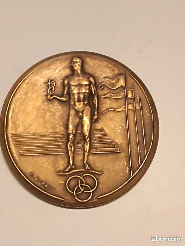 Médaille en bronze fédération éducation physique et préparation
