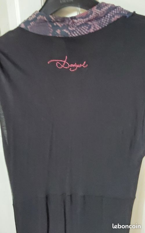 Robe noire taille L Desigual (image 2)