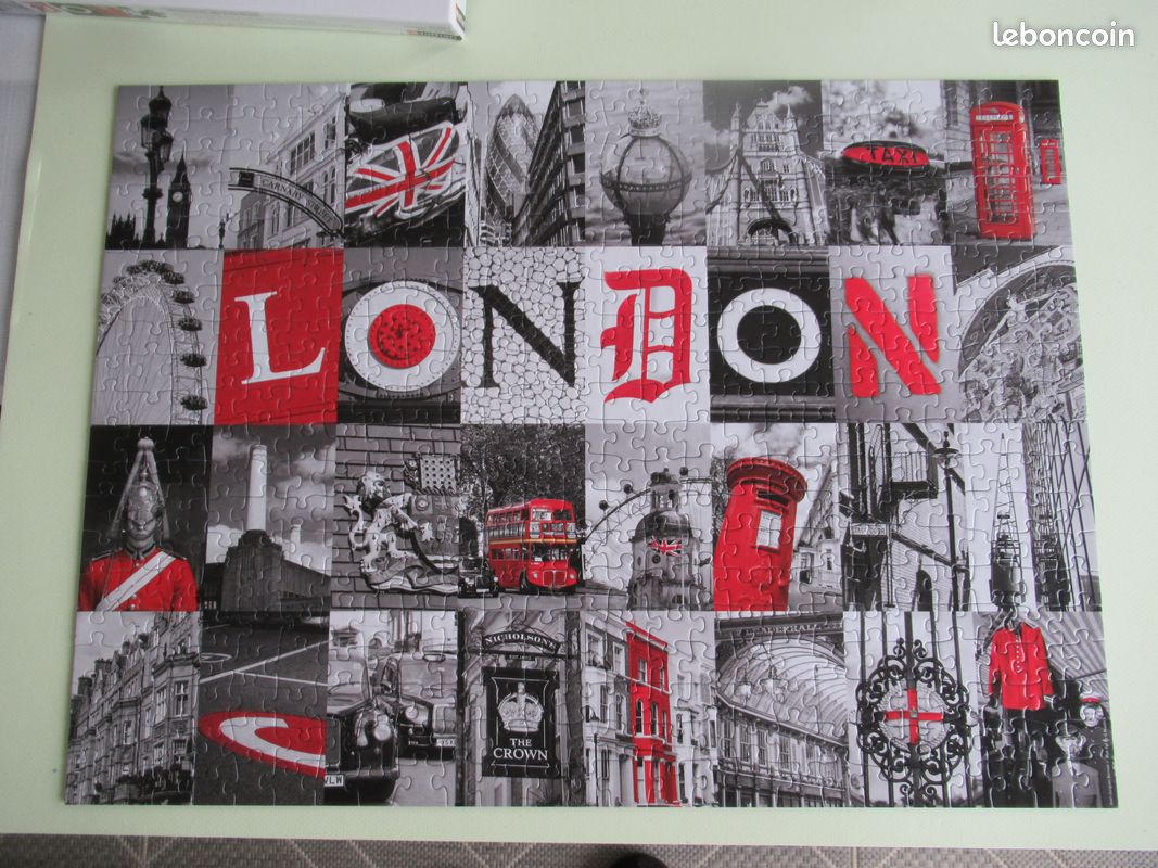 Puzzle 500 pièces LONDON complet et en parfait état (image 1)