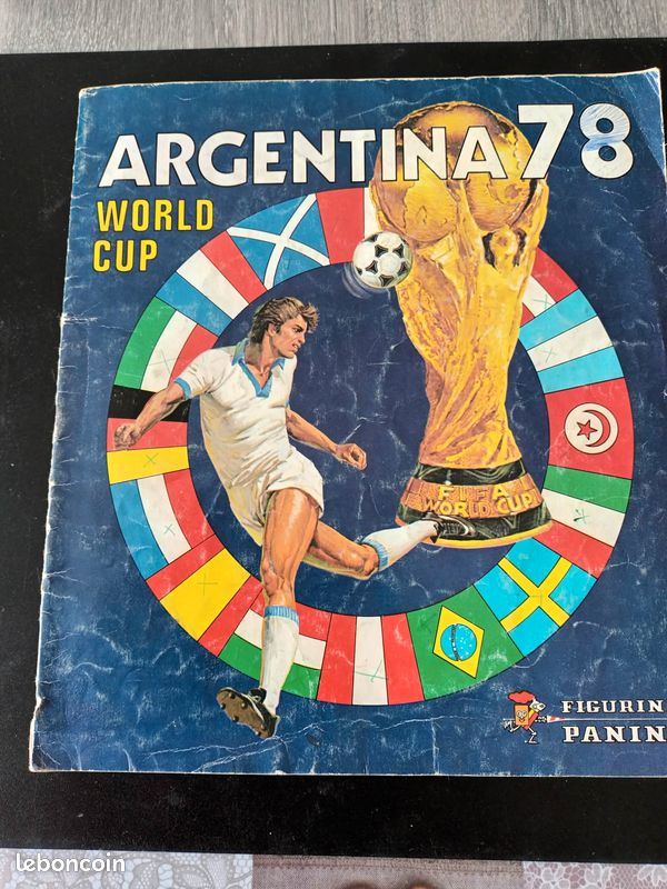 ANCIEN ALBUM PANINI COUPE DU MONDE ESPAGNE 1982 COMPLET