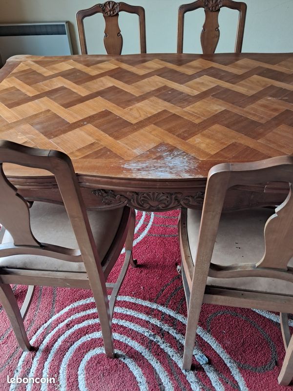 Salle a manger complète vintage ameublement (image 9)