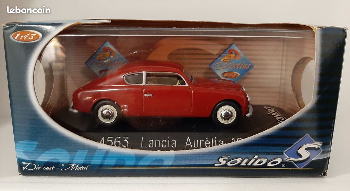 Modèle Réduit Lancia Aurelia 1951 - Solido 1:43 - Occasion - Voiture En Métal