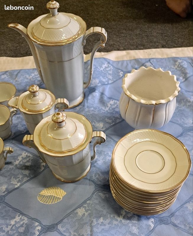 Service café porcelaine de Limoges (image 2)