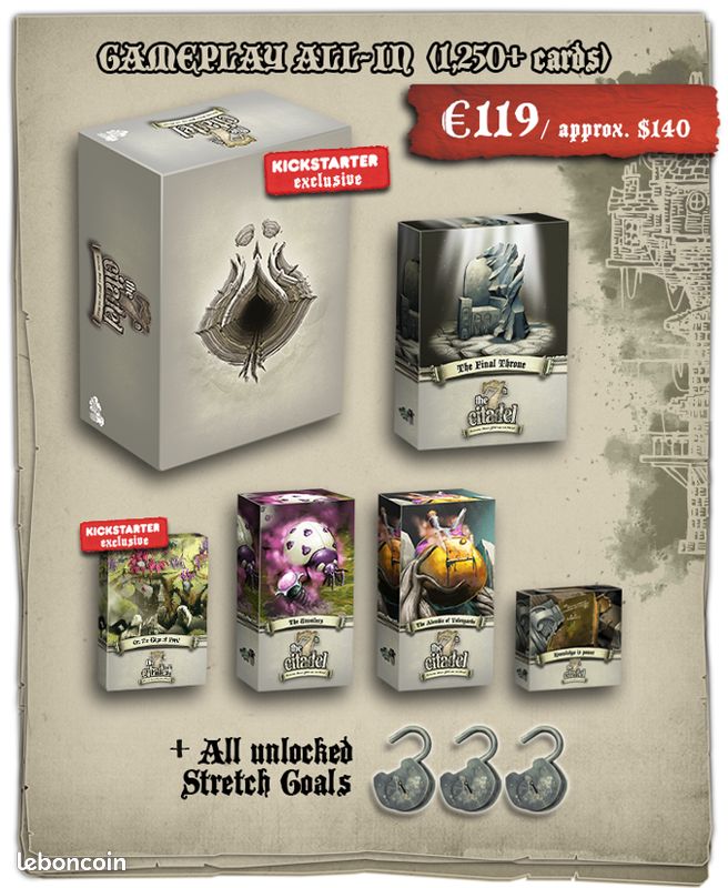Lot complet 7th Citadel – All-In Kickstarter + Return to the 7th Citadel – VF – 2024/2025 – état excellent (image 2)