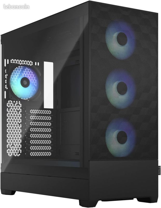 Boîtier PC Fractal Design Pop XL Air RGB - Verre Trempé - ATX/E-ATX - Noir (image 3)
