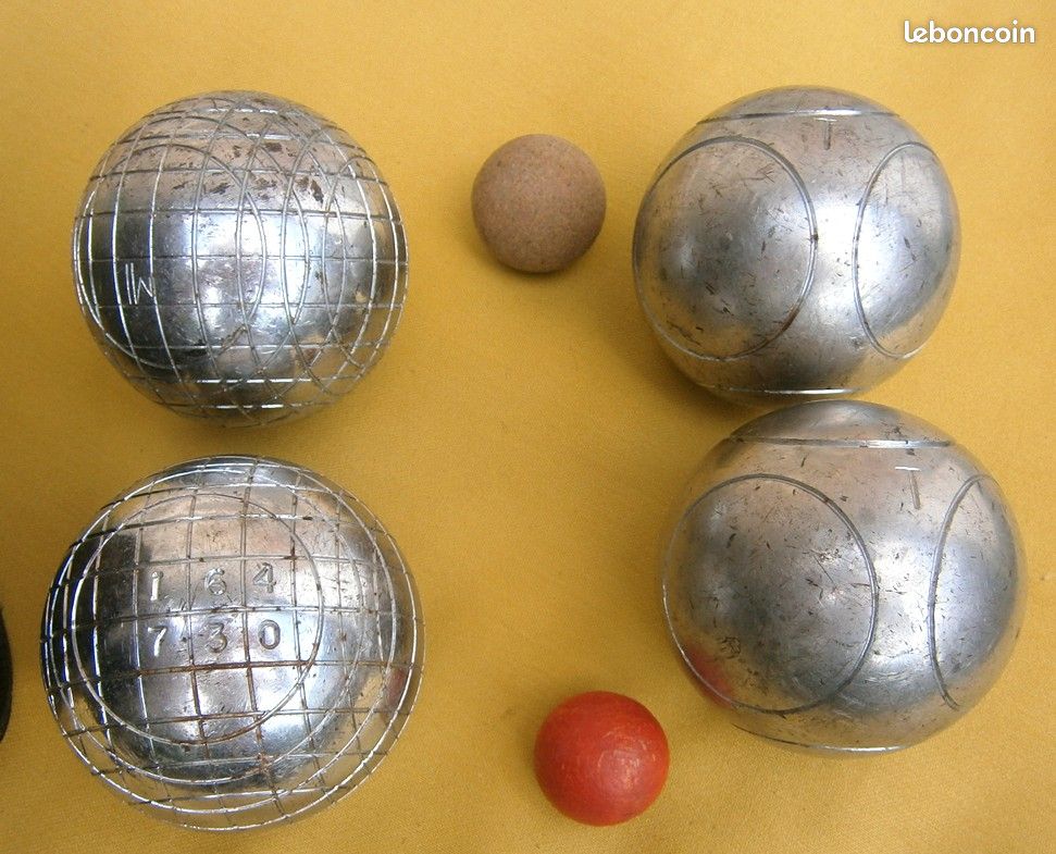 BOULES PETANQUE X3 + SACOCHE C8