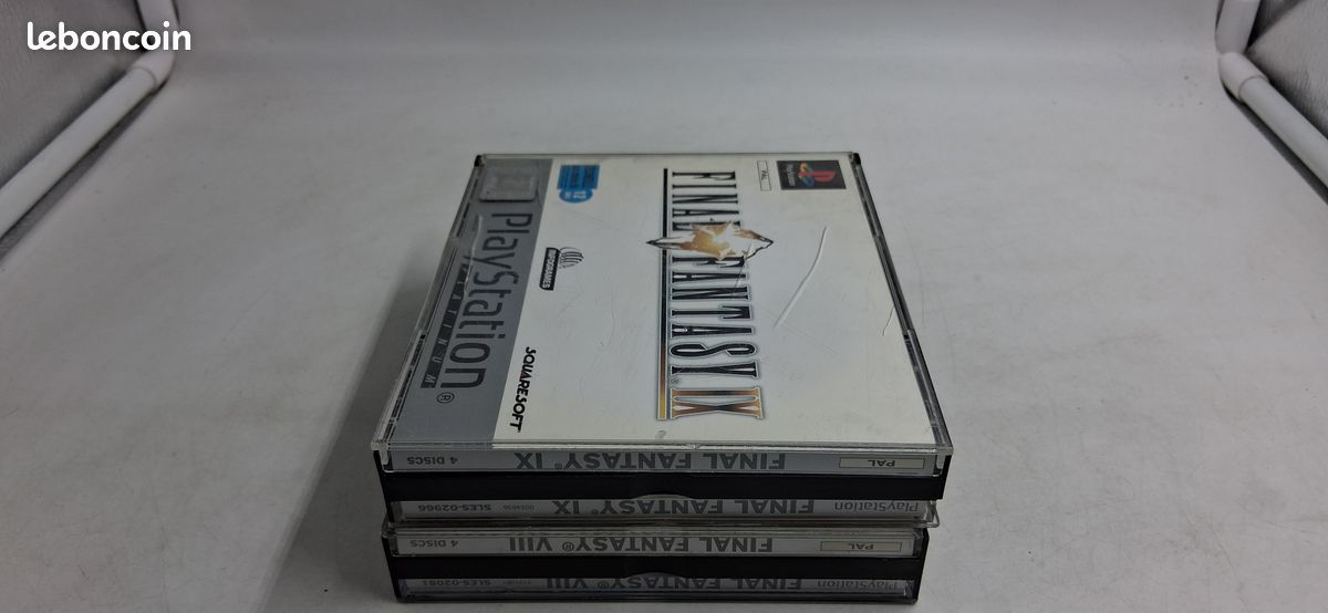 Final Fantasy IX (9) Sur PS1 - Édition Noire - PAL VF - Très Bon état