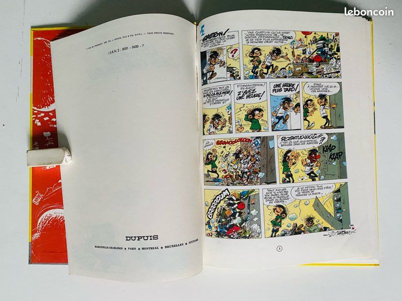 BD Gaston Lagaffe 12 - EO 1974 - Le gang des gaffeurs (image 10)