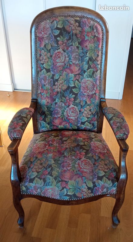 Fauteuil Voltaire d'époque (image 1)