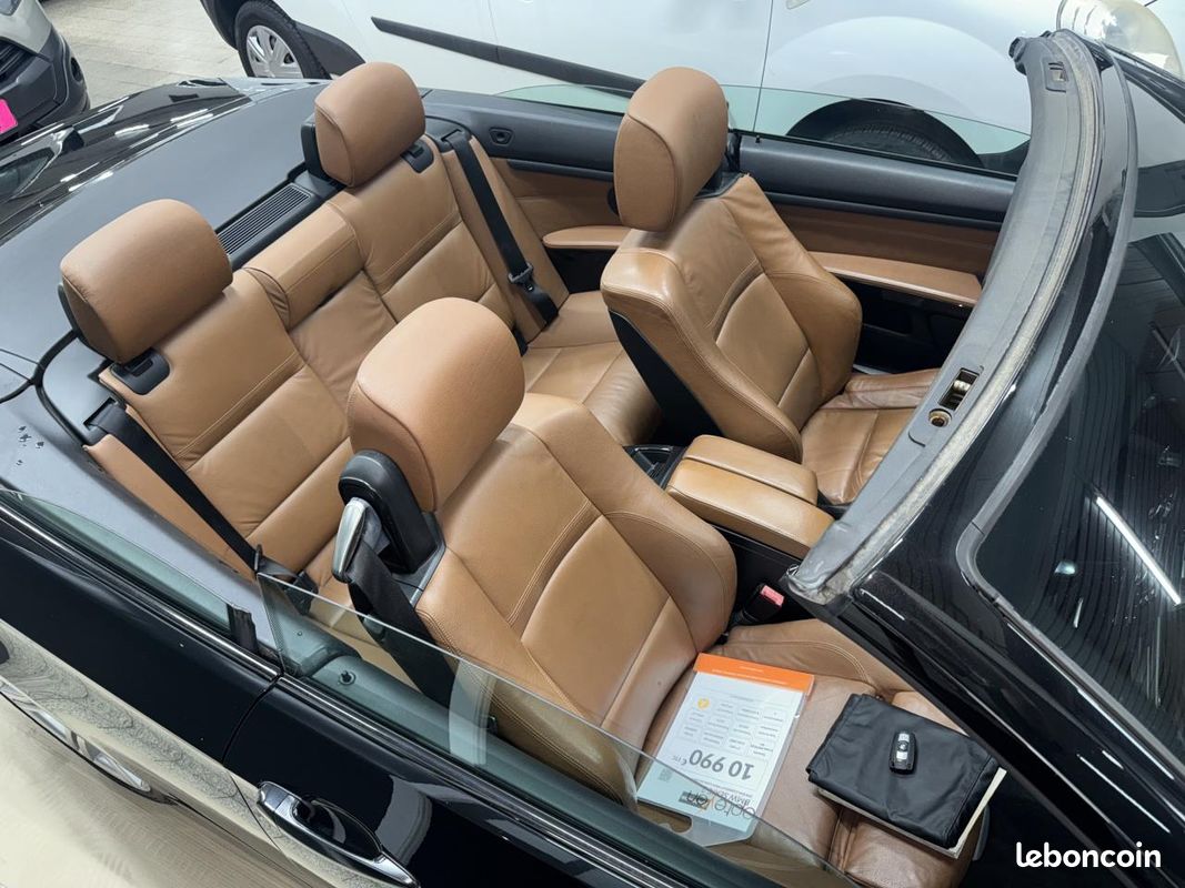 BMW SERIE 3 325i bva cabriolet pack luxe 04/2007 (image 14)