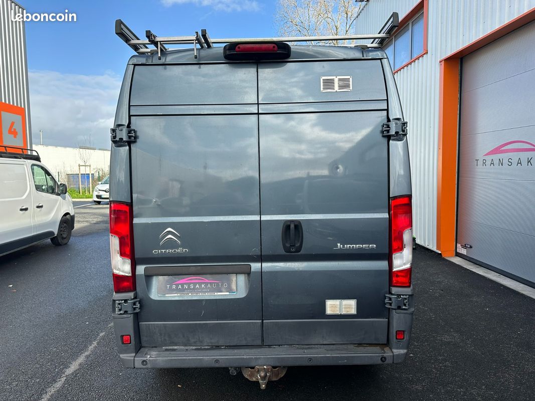 CITROEN JUMPER FOURGON TOLE 35 L2H2 BLUEHDi 160 BVM6 BUSINESS *TVA RECUPERABLE / Distribution Embrayage recent (image 4)