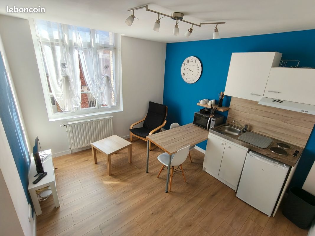 Appartement 2 pièces 28 m² · à Saint-Quentin · 28 m² · 500 €