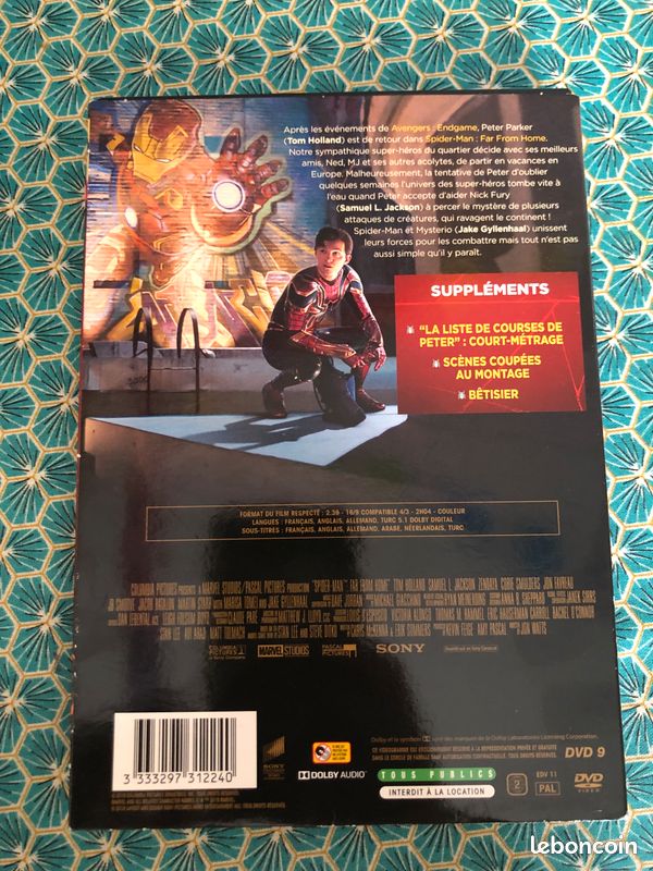 Lot 5 DVD Spider-Man - La Trilogie + Amazing + Far From Home (image 4)