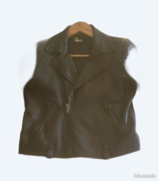 Veste en cuir femme the kooples Vêtements