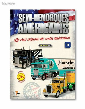 SEMI REMORQUE GMC 950 COE TPS VOITURES (1954