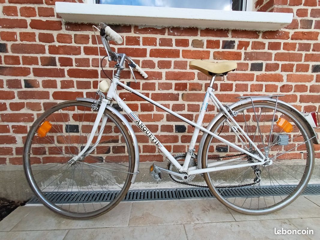 Vélo Vintage Jacques Anquetil - Randonneuse Mixte - Années 70/80 - Collection