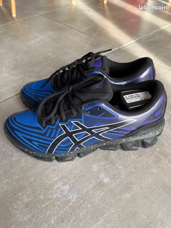 Basket Asics GEL-QUANTUM 360 VII bleu-noir (image 2)