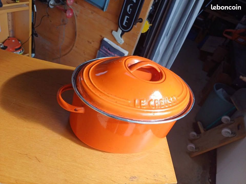Le creuset France - lot de 2 cocottes en fonte émaillé - Catawiki
