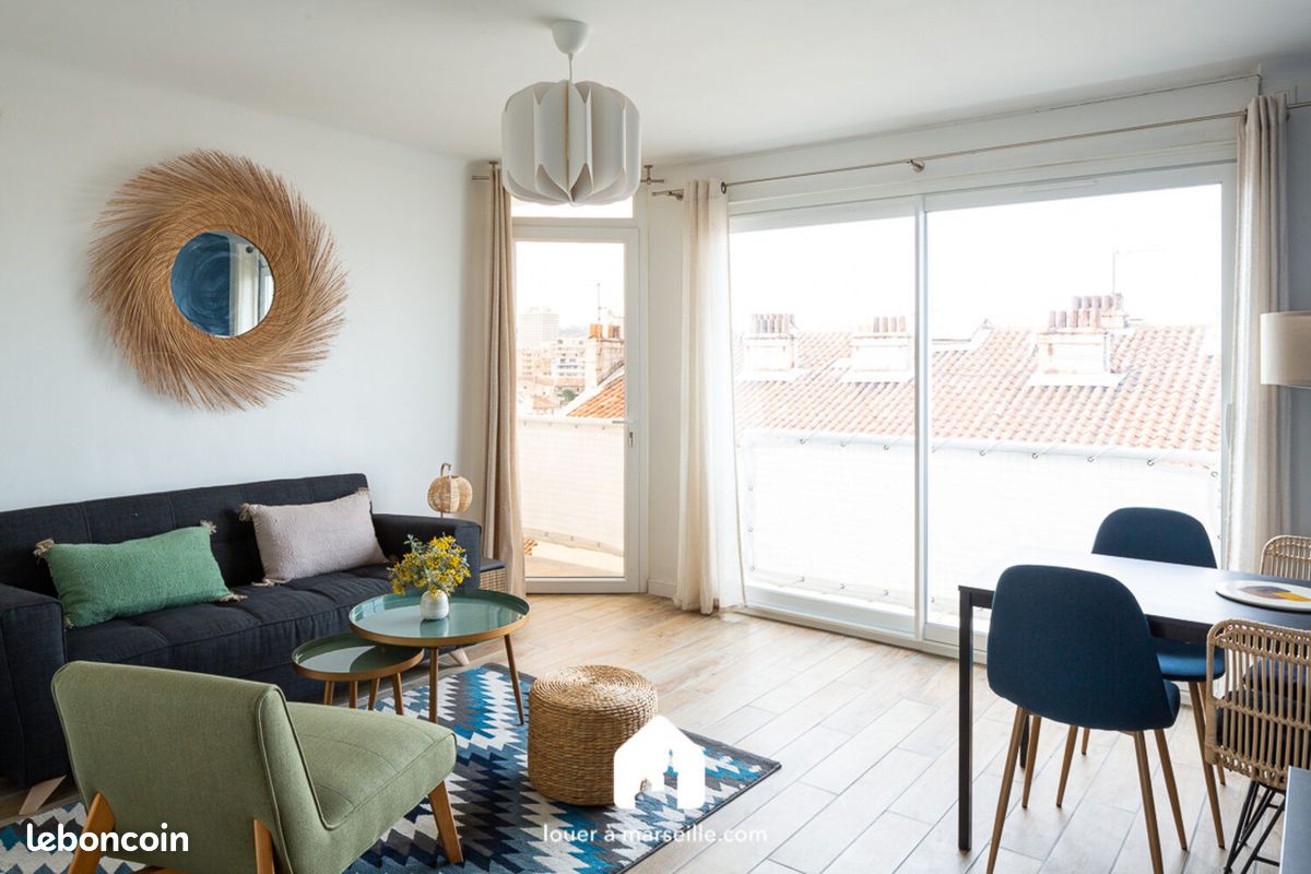 Appartement 4 pièces 70 m² · à Marseille · 70 m² · 1 650 €/mois