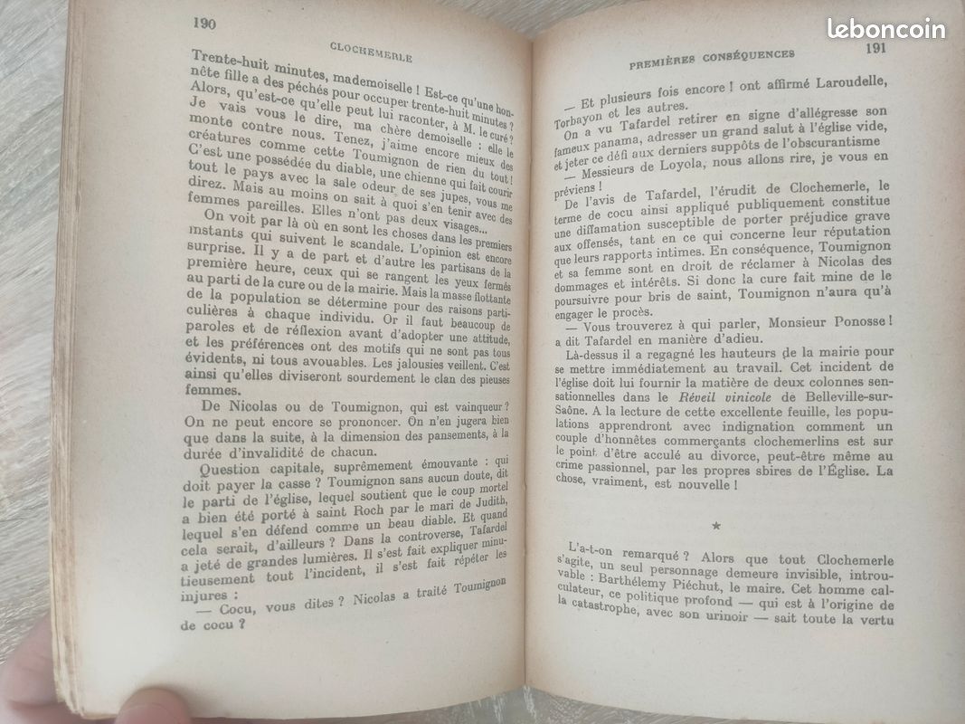 E6 – Clochemerle – Gabriel Chevallier – 1934 – Éditions Rieder (image 4)