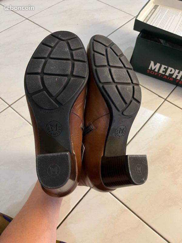 Bottines neuves Méphisto T39 camel (image 7)