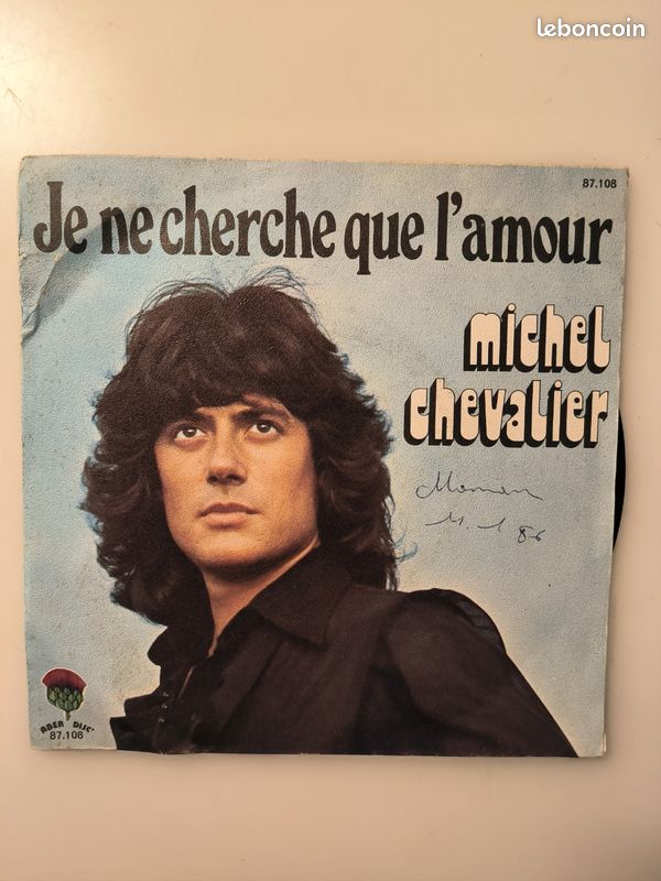 Vinyle 45t Michel Chevalier (image 1)