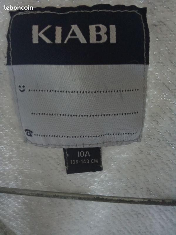 Gilet Kiabi 10 ans gris (image 8)