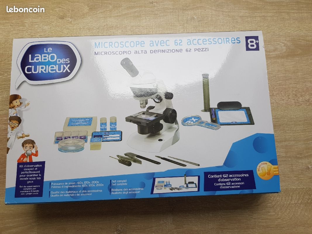 MICROSCOPE enfant Labo des Curieux (image 1)