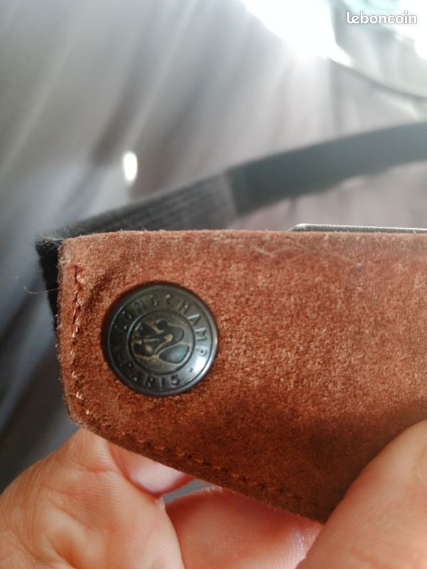 Sac banane Longchamp en nubuck (image 8)