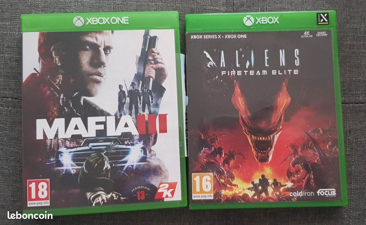 Lot De 2 Jeux Xbox One - Homefront - État Impeccable !