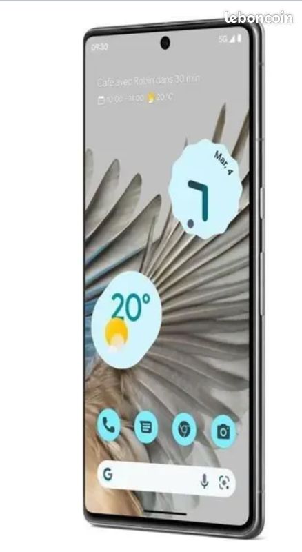 Google Pixel 7 Pro 128Go Blanc (Obsidien) - Débloqué, Neuf Sous Blister