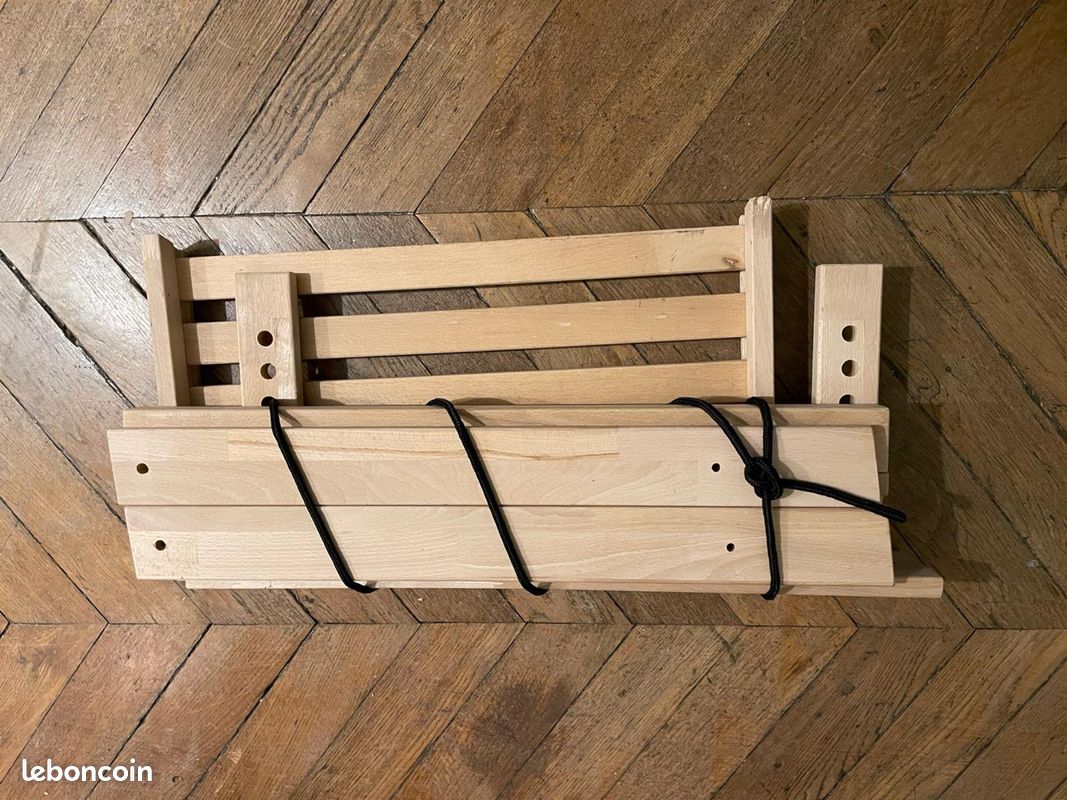 Tréteau Mitback IKEA en bois clair (image 4)