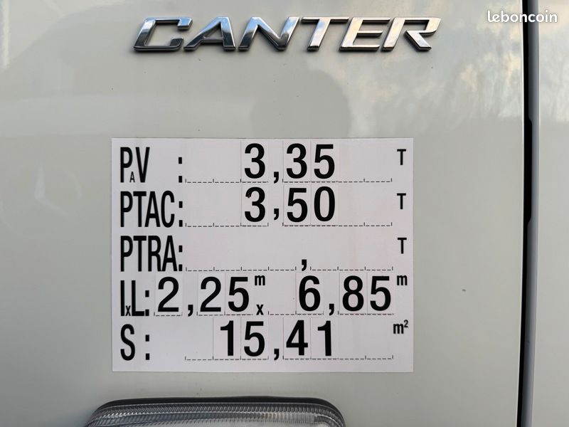 Mitsubishi Canter Fuso 3C13 Nacelle 20M (image 16)