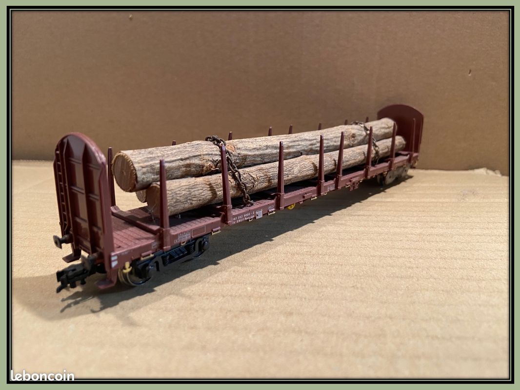 Garvi wagon Ho M 1555.000 Plateau renfe Espagne vb roco jouef