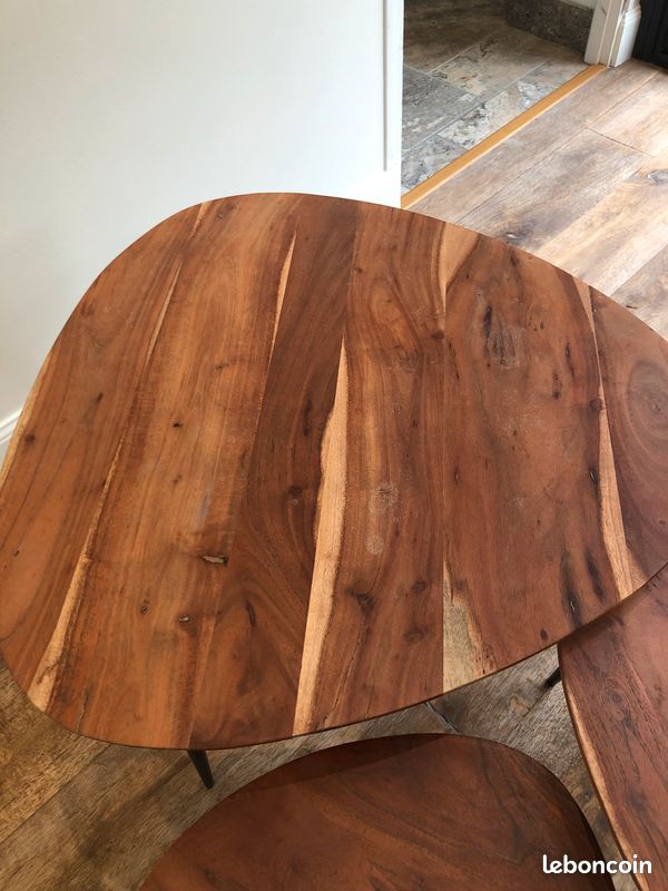 Tables gigognes bois (image 6)
