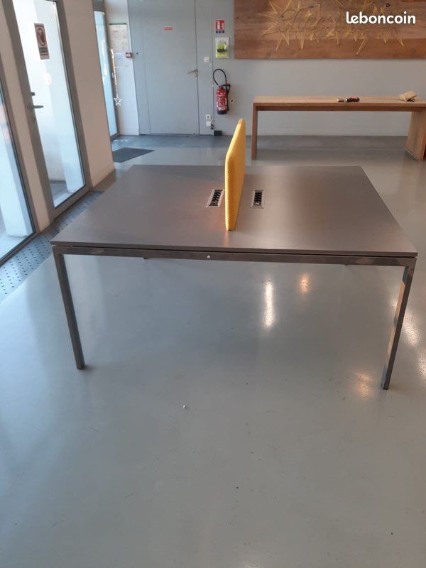 Bureau bench double professionnel 140/160 cm (image 2)