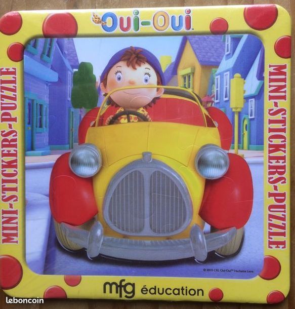 đLivre jeu đ Jeu, mini Stikers PUZZLE ( Oui-Oui (image 1)