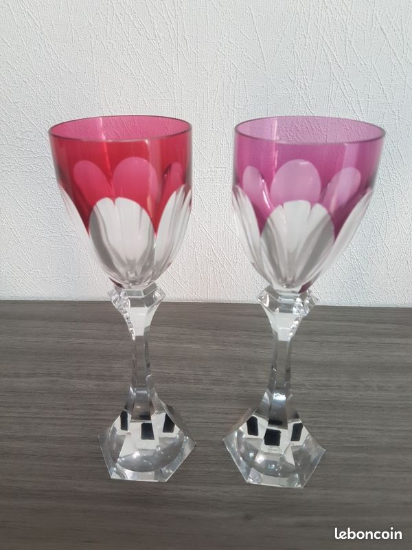 Verres en cristal de ST Louis modèle CHAMBORD (image 3)