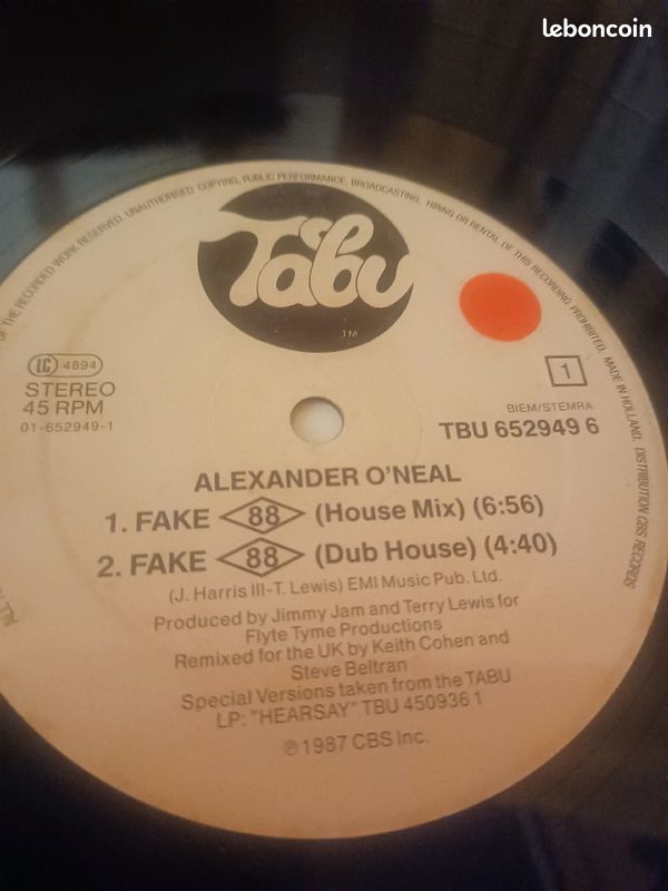 Vinyle Alexander O'Neal (image 4)