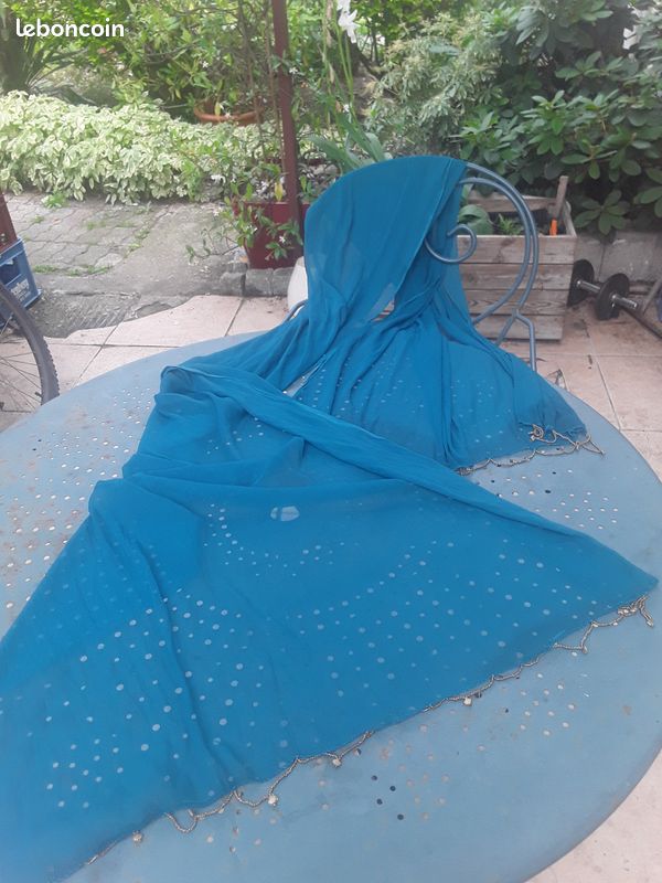 Foulard bleu (image 1)