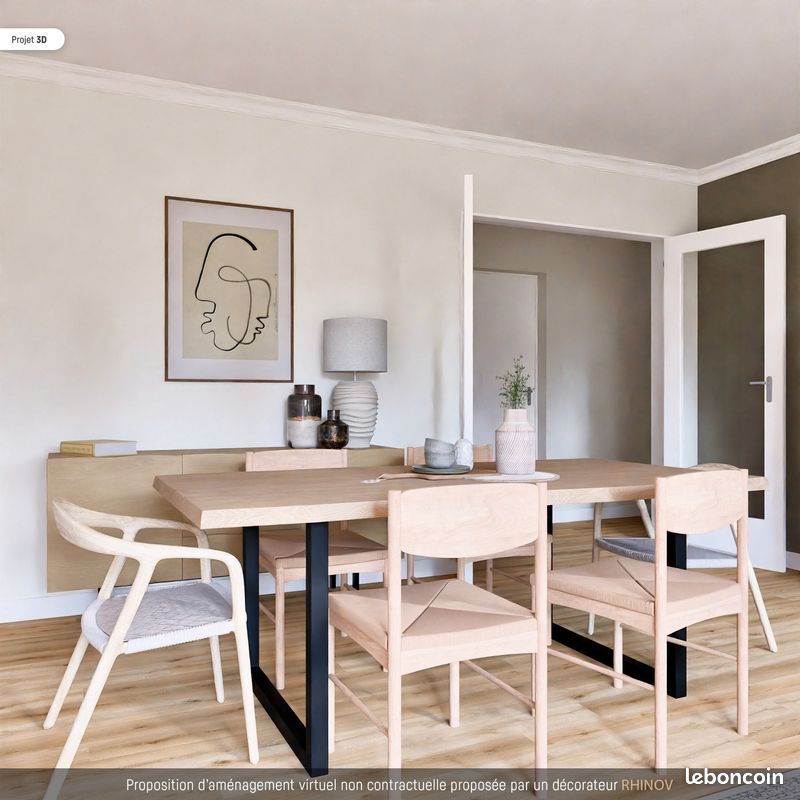 Appartement 3 pièces 81 m² · à Saint-Cyr-sur-Loire · 81 m² · 148 900 €