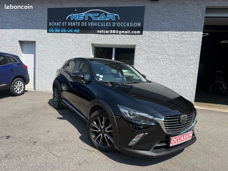 MAZDA CX-3 1.5 SKYACTIV 105cv BVA AWD SELECTION / CUIR CHAUFFANT / HUD / CAMÉRA (image 1)