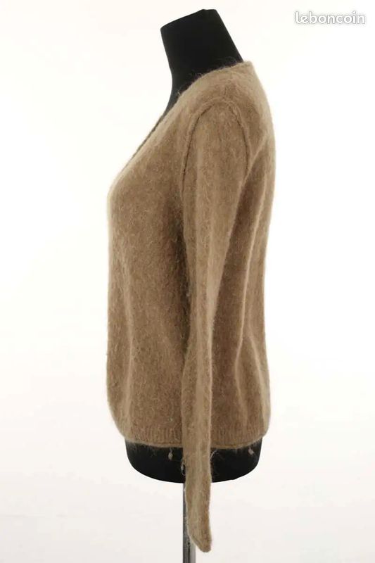 Pull en laine marron - American Vintage (image 3)