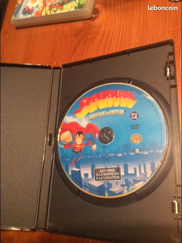 🎁Noël arriveDVD Collector Superman Le Survivant de Kypton vrai Warner Bros 2004🍀pour l’Afm Téléthon (image 3)
