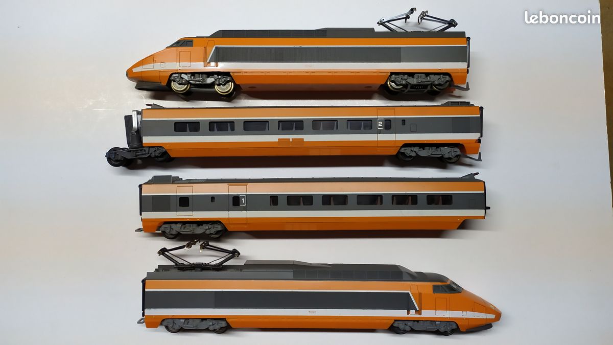 Train électrique : TGV PSE version modélisme LIMA échelle HO 1/87e en état de fonctionnement (image 4)