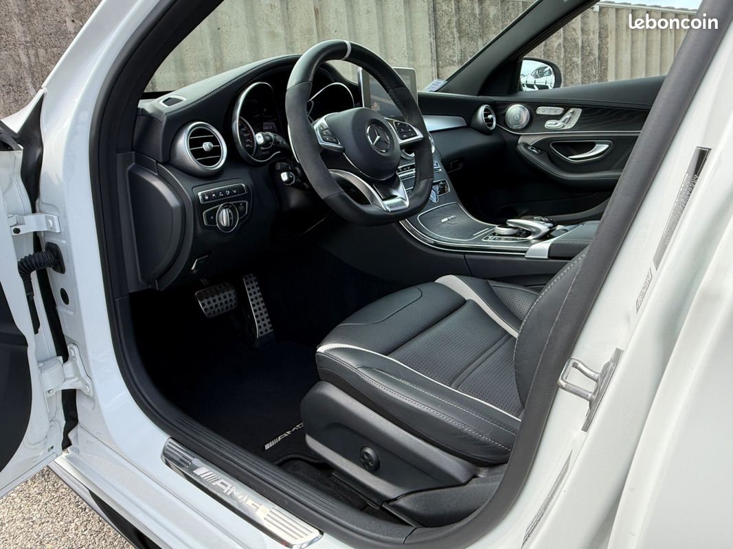 MERCEDES-BENZ CLASSE C C63 S AMG T 4.0 V8 BI-TURBO 510CH DCT + DE 20ke D'OPTIONS TO ECHAP SPORT CAM 360 FULL OPTIONS +++ (image 15)