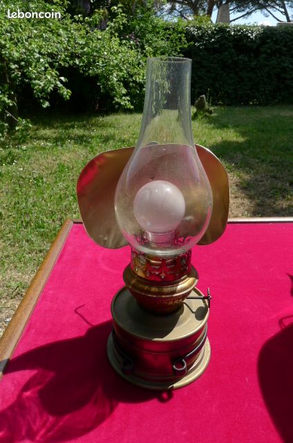 Deux Luminaires lampe à huile (image 3)
