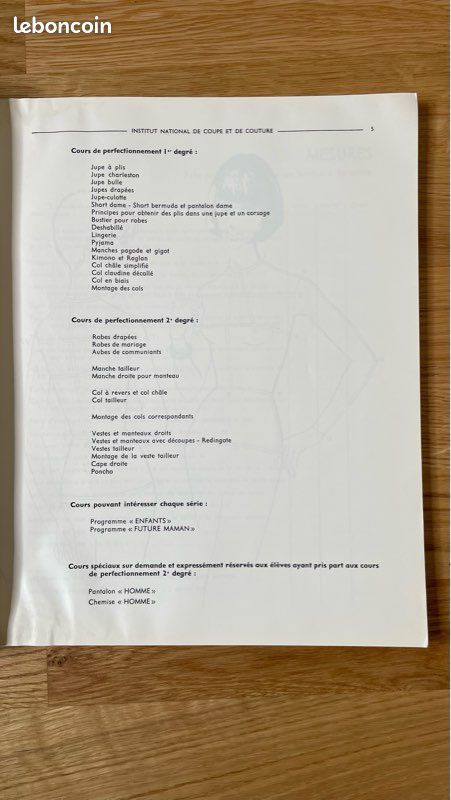 La couture familiale - Cours pratiques et familiaux de coupe et de Couture pour dames et jeunes filles - institut national de coupe et de Couture (image 8)
